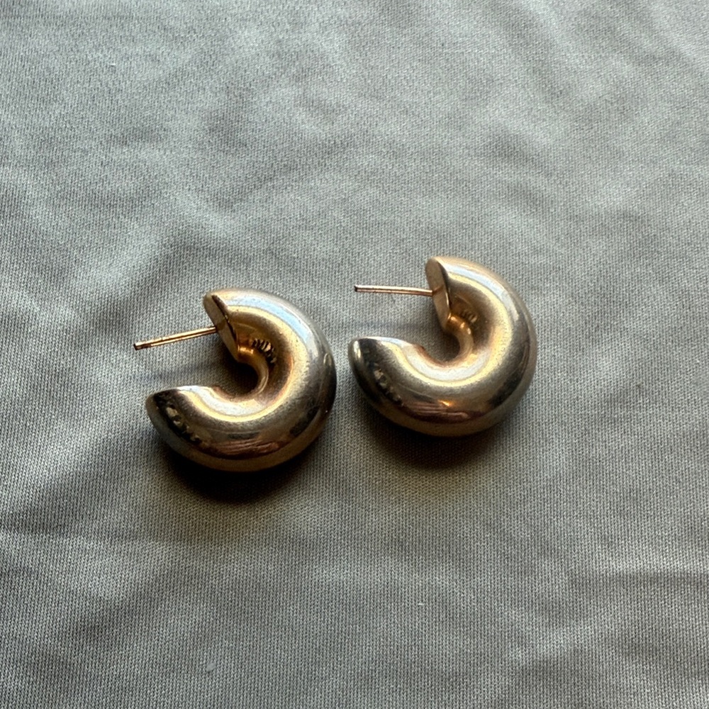 Elegant Gold Hoop Earrings